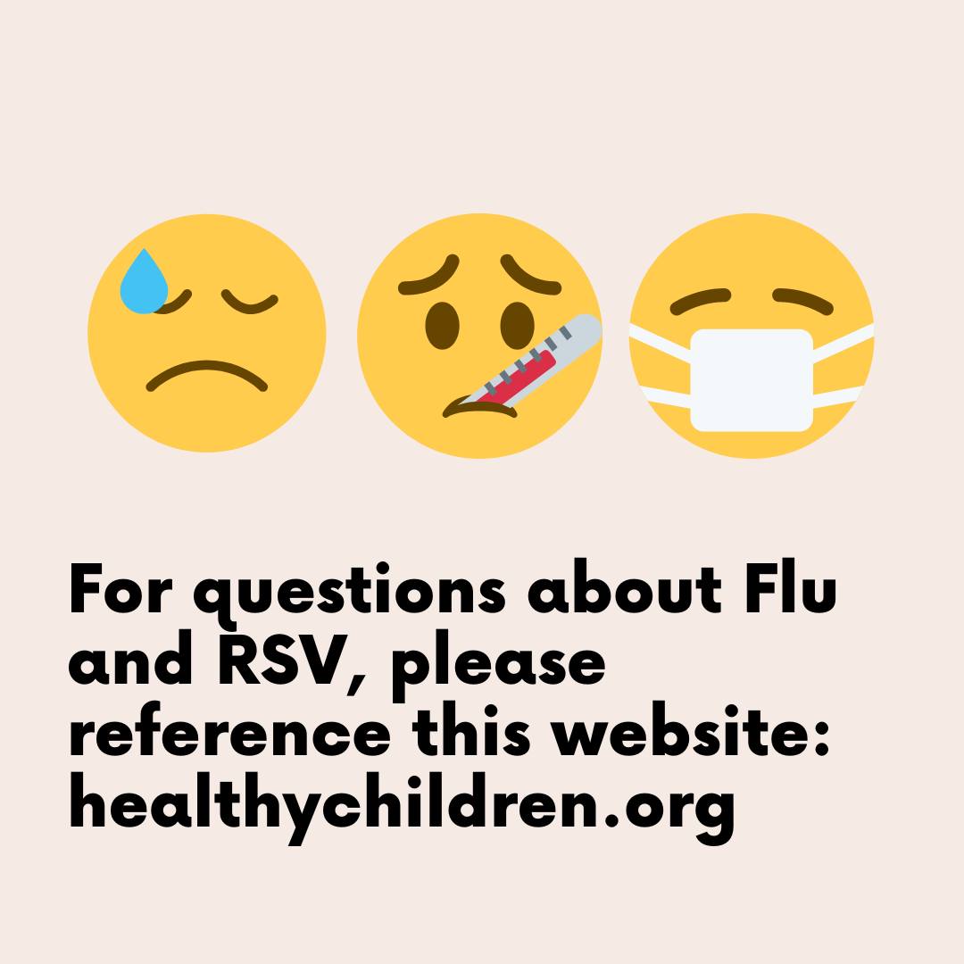 Flu and RSV info ALL Pediatrics